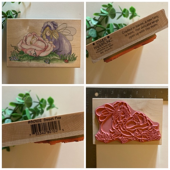 STAMPS HAPPEN Fairy WM Rubber Stamps - Picture 3 of 12